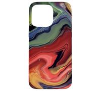 Fluid Art Paint Versare Custodia per iPhone 15 Pro Max