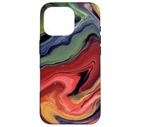 Fluid Art Paint Versare Custodia per iPhone 16 Pro