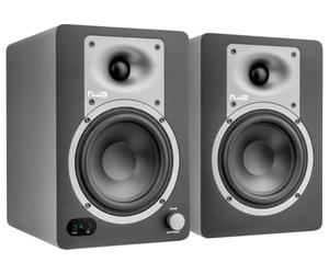 Fluid Audio C50BT Studio Monitor, coppia di diffusori attivi (diffusore da studio con bilanciamento del suono neutro, monitor con driver da 5 pollici e connettività BT)