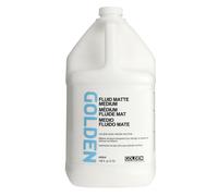 Fluid Matte Medium di GOLDEN 128 fl. oz. Brocca Medium acrilico professionale semi-trasparente
