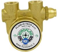 FLUID-O-TECH Pompa rotativa volumetrica a palette per osmosi e impianti depurazione e distribuzione acqua alta qualità Made in Italy (200 LITRI/ORA)