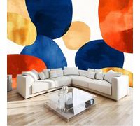 Fluida Macchie D'Inchiostro Blocchi Colore Carta da parati stampata in 3D, 450 x 280 cm carta parati fotomurale murale murali murals rimovibile Non Tessuto per soggiorno sfondo TV e divano, Colore
