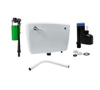 Fluidmaster 1000D-038-30 - Cassetta a vista, colore: Bianco