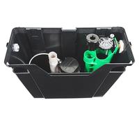 Fluidmaster 1000E-015-P1 - Cassetta compatta a scomparsa, pre-assemblata, colore: nero