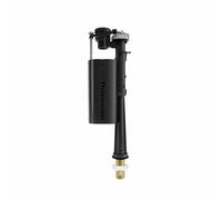 Fluidmaster 6420-S-001-P9 Airgap 6000 Valvola di riempimento con ingresso inferiore - Gambo in ottone da 1/2 ″, nero