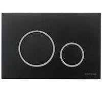 Fluidmaster Placca Vela Nero Con Anello Cromo Lucido Codice Prod: P47-0202-0250