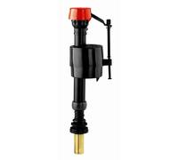 Fluidmaster PRO45B Valvola di carico con codolo in ottone, colore: nero