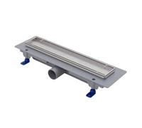 Fluidmaster SCHWAB - Canalina per doccia standard, griglia da 350 mm, scarico da 40 mm, altezza 65 mm (regolabile da 65 a 87 mm), telaio da 15 mm, portata 35-38 l/min (EN 1253-2), portata K3 (300 kg)