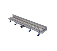 Fluidmaster SCHWAB ENEGRY WALL - Griglia da 650 mm, scarico 40 mm, altezza 65 mm (regolabile 65-87 mm), telaio da 15 mm, portata 35-38 l/min (EN 1253-2), portata K3 (300 kg)