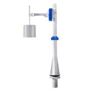 Fluidmasters Toreback B661AT W.C. Valvola di riempimento ingresso inferiore, confezione doppia, gambo in plastica da 1/2", regolabile in altezza, riempimento silenzioso, antisifone