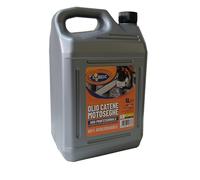 FLUIDO OLIO LIQUIDO VEGETALE REFRIGERANTE PROTETTIVO PER CATENA MOTOSEGA 5 LITRI