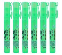 Fluido per la correzione del bianco, gomma per carta termica ad asciugatura rapida da 6 pezzi con coperchio Protezione portatile delle informazioni per l'ufficio scolastico a casa