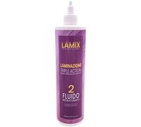 FLUIDO RISTRUTTURANTE 2 LAMIX Triple Action per laminazione capelli rinvigorisce e rinforza la fibra capillare, dona corpo e volume a qualsiasi capello 500ml