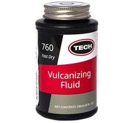 Fluido vulcanizzante chimico - lega permanentemente un pezzo, riparazioni stelo e riparazione tappo al pneumatico per una corretta riparazione.