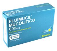 FLUIMUCIL MUCOL*10CPR EFF600MG