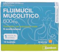 fluimucil Mucolitico 10 Bustine Orali 600mg