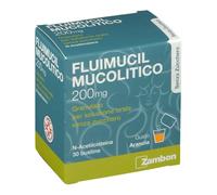 Fluimucil Mucolitico 200mg Granulato Senza Zucchero Gusto Arancia
