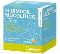 fluimucil mucolitico 30 bustine 200mg senza zucchero
