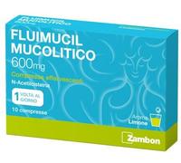 Fluimucil Mucolitico 600 mg N-acetilcisteina 10 Compresse Effervescenti
