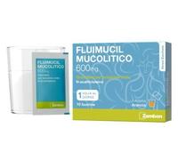 Fluimucil Mucolitico 600mg Acetilcisteina 10 Bustine