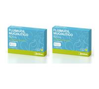 Fluimucil Mucolotico 600 mg Compresse Effervescenti Aroma Limone 2x10