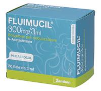 Zambon Fluimucil Nebul – Soluzione per nebulizzatore N‑acetilcisteina 300 mg/3 ml 20 fiale