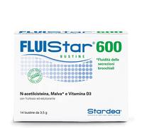 Fluistar 600 Integratore Fluidificante 14 Bustine