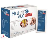 FARMAC-ZABBAN Fluivit C 600 Forte 14 Bustine - Integratore Per Le Vie Aeree