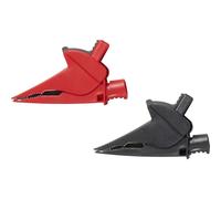 Fluke AC385 Kit morsetti a coccodrillo Rosso, Nero Campo di serraggio max.: