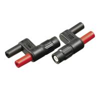 Fluke PM9082 Adattatore per misurazioni Spina BNC - Presa 4 mm Nero