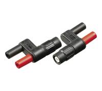 Fluke PM9082 Adattatore per misurazioni Spina BNC - Presa 4 mm Nero