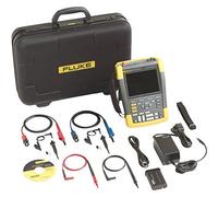 Fluke Scope Metri 200MHz Colore Fluke 190-202/S 2,5 GS/S con SCC Kit Oscilloscopio 0095969601634
