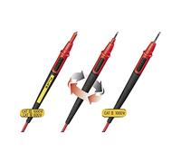 Fluke TL175 Sicherheits-Messleitungs-Set [Lamellenstecker 4mm - Prüfspitze] 1.50m Nero, Rot 1 Pezzo