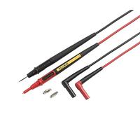 Fluke TL175E Coppia di puntali 2mm e cavo R+N e adattatore 4mm con schermatura retrattile CAT II..IV
