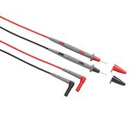 Fluke TL71-1 Coppia di puntali 2mm, banana 90° R+N, Rosso/Nero, 48 Inches