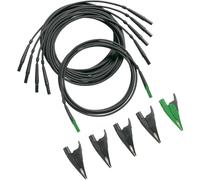Fluke TLS430 KIT puntali di sicurezza Spina a banana 4 mm, Morsetti a