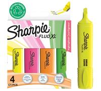 Fluo XL Evidenziatore Penne, Assortito 4 Confezione - 2190473