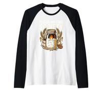 Fluor e Fire Baker Humor Artigianale Pane Comunità di Cottura Maglia con Maniche Raglan