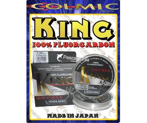 Fluorcarbon 100% Made in Japan Colmic KING ø0,10->ø0,25