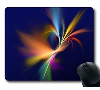 Fluorescence Abstract Curves Custom Standard Oblong Gaming Mousepad in 220mm*180mm*3mm (9"*7") -10112035