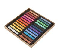 Fluorescent Crayons Soft Chalks for Pastel Painting and Hair Dying 12 Pcs