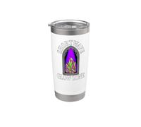 Fluorescent Mineral Rockhound Shortwave UV Light Crystal Bicchiere termico in acciaio inox doppia parete