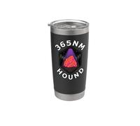 Fluorescent Rockhounding 365nm Hound UV Mineral Light Bicchiere termico in acciaio inox doppia parete