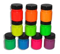 Fluorescent Ultraviolet Luce Nera Fasi Scenario Pittura