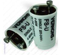 Fluorescente Luminoso Starter Con Condensatore 2 Pack, 4-65W 220v-240v Universal