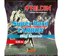 FLUOROCARBON 100% PESCA BIG GAME FALCON SUPER HARD CARBON BG MADE JAPAN NEW
