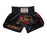 FLUORY Pantaloncini Muay Thai, MMA Pantaloncini Abbigliamento Training Cage Fighting Grappling Arti Marziali Kickboxing Pantaloncini Abbigliamento
