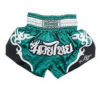 FLUORY Pantaloncini Muay Thai, MMA Pantaloncini Abbigliamento Training Cage Fighting Grappling Arti Marziali Kickboxing Pantaloncini Abbigliamento