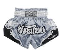 FLUORY Pantaloncini Muay Thai, MMA Pantaloncini Abbigliamento Training Cage Fighting Grappling Arti Marziali Kickboxing Pantaloncini Abbigliamento