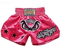 FLUORY Pantaloncini Muay Thai, MMA Pantaloncini Abbigliamento Training Cage Fighting Grappling Arti Marziali Kickboxing Pantaloncini Abbigliamento